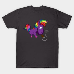Lil' Smokey the Rainbow Unicorn T-Shirt